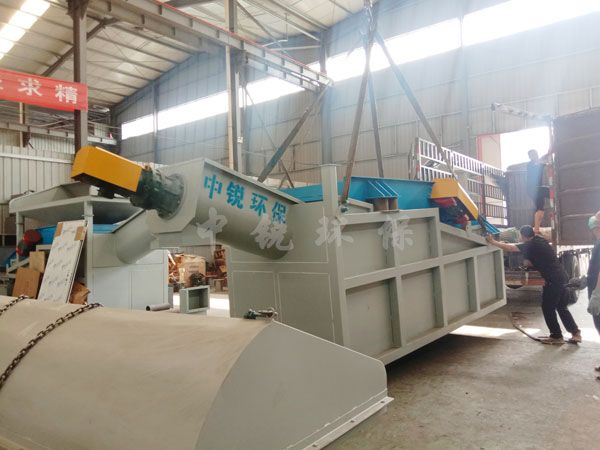 內蒙古砂石分離機裝車發(fā)貨啦